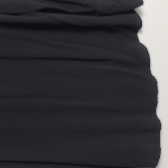 OLIVACEOUS Gauze Flowy Long Sleeve Button Down Blouse in Black Size Large - Picture 11 of 16